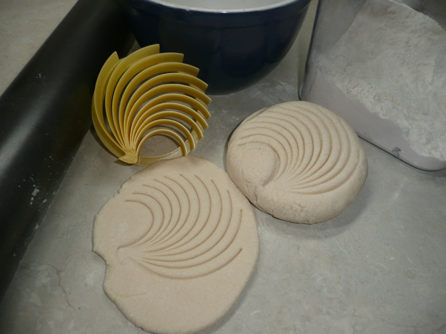 Classic Pan Dulce Matching Set Of 2 Cookie And Concha Cutter Made In USA PR1894