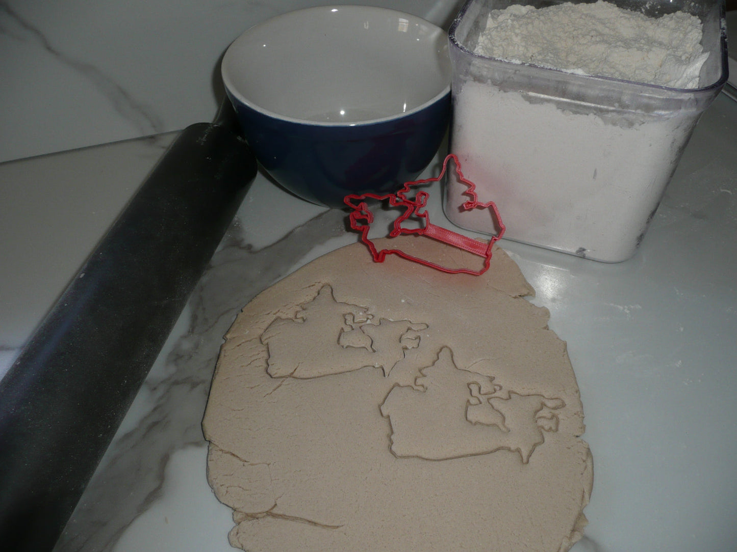 Canada USA Mexico North America Set Of 3 Cookie Cutters Made In USA PR1963