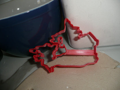 Canada USA Mexico North America Set Of 3 Cookie Cutters Made In USA PR1963