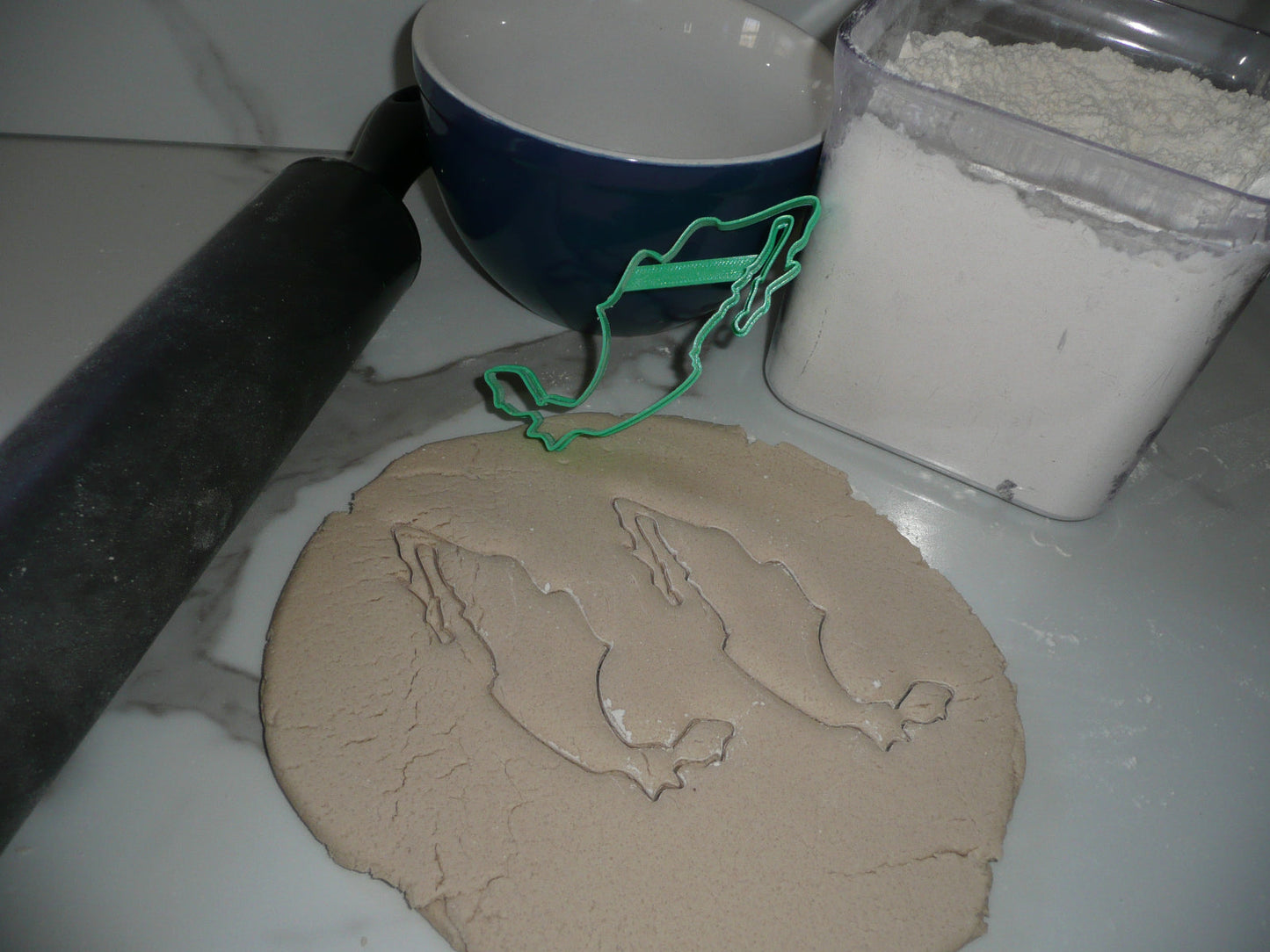 Canada USA Mexico North America Set Of 3 Cookie Cutters Made In USA PR1963