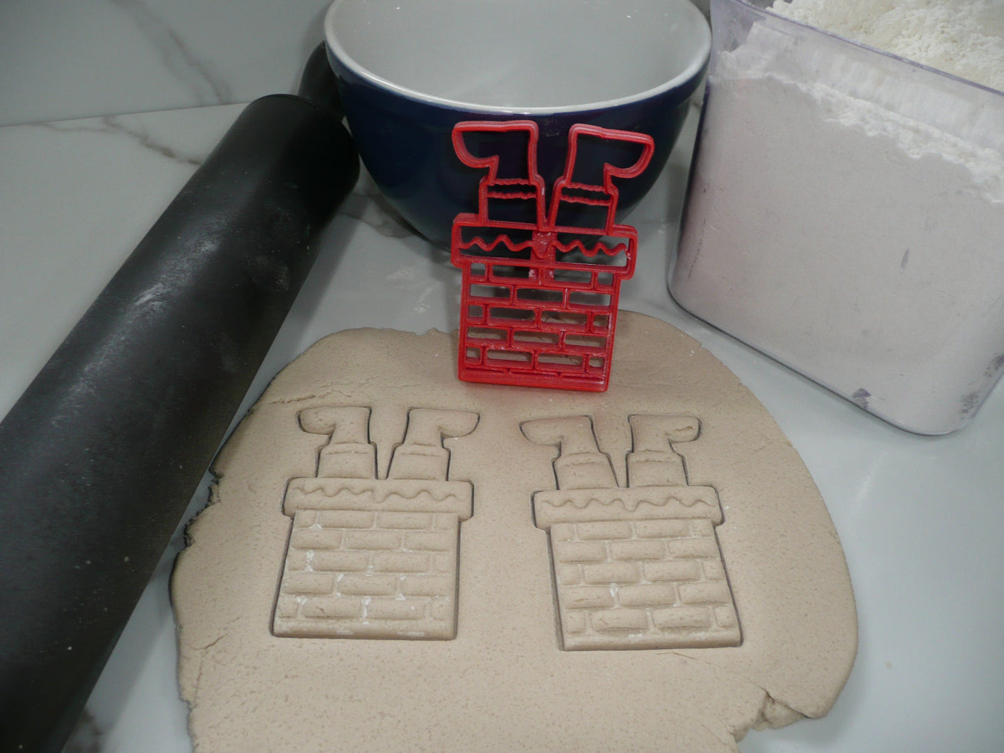 Santa Delivery Christmas Eve Set Of 5 Cookie Cutters Made In USA PR1966