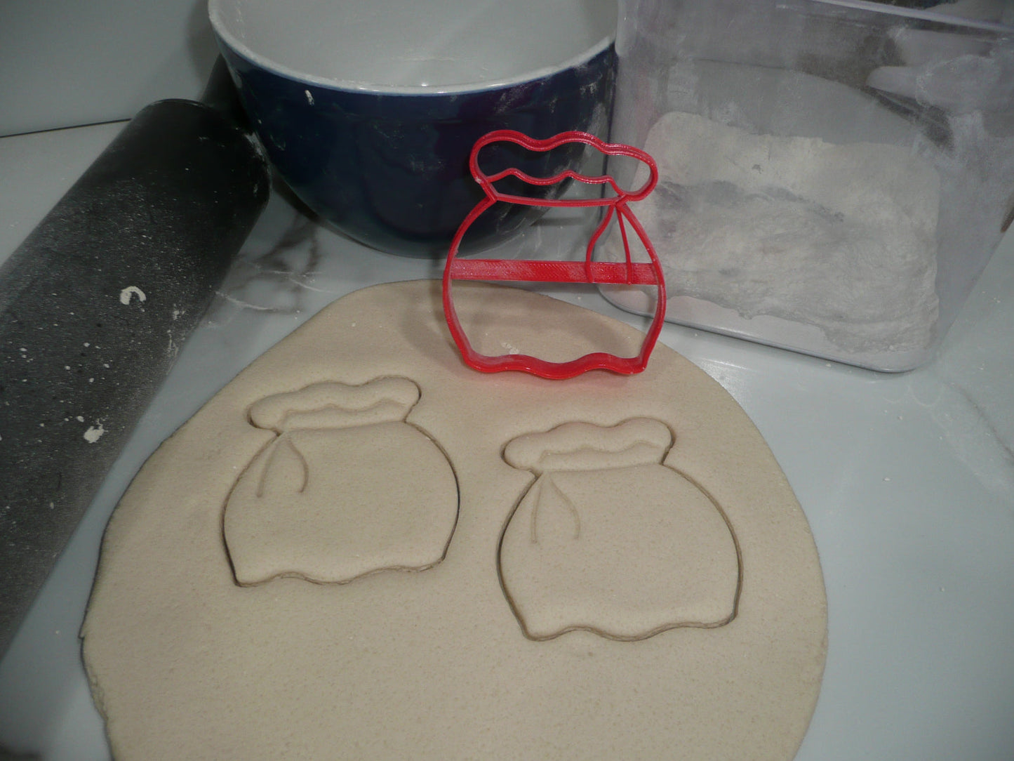 Santa Delivery Christmas Eve Set Of 5 Cookie Cutters Made In USA PR1966