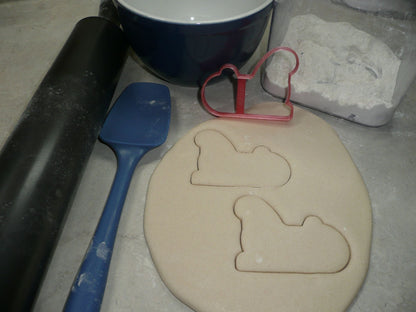 Santa Delivery Christmas Eve Set Of 5 Cookie Cutters Made In USA PR1966