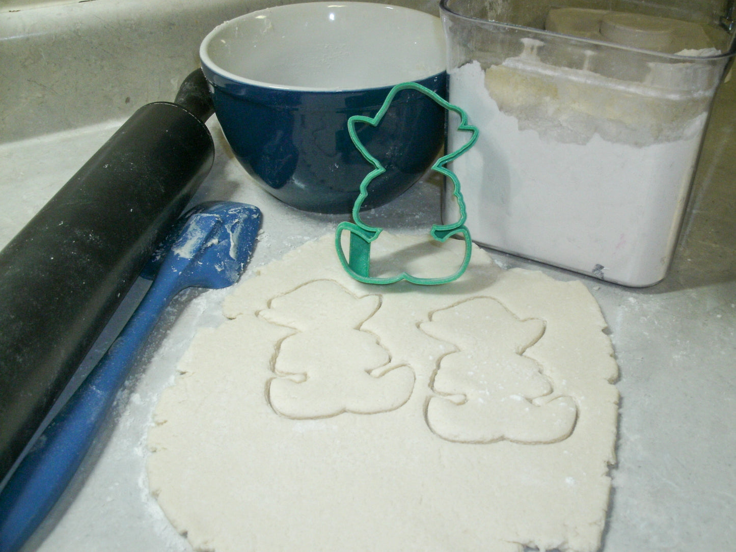 Mall Santa Photos Christmas Set Of 4 Cookie Cutters Made In USA PR1967