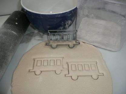 Train Cars Passenger Box Car Caboose Set Of 6 Cookie Cutters Made In USA PR1972