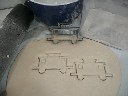 Train Cars Passenger Box Car Caboose Set Of 6 Cookie Cutters Made In USA PR1972