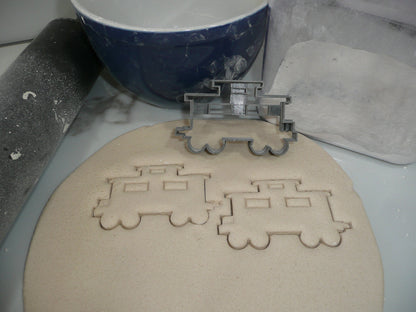 Train Cars Passenger Box Car Caboose Set Of 6 Cookie Cutters Made In USA PR1972