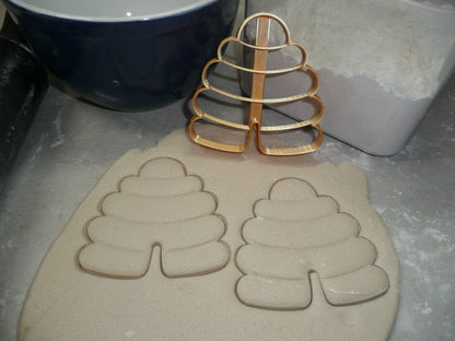 Honey Bee Hive Honeycomb Set Of 5 Cookie Cutters Made In USA PR1984