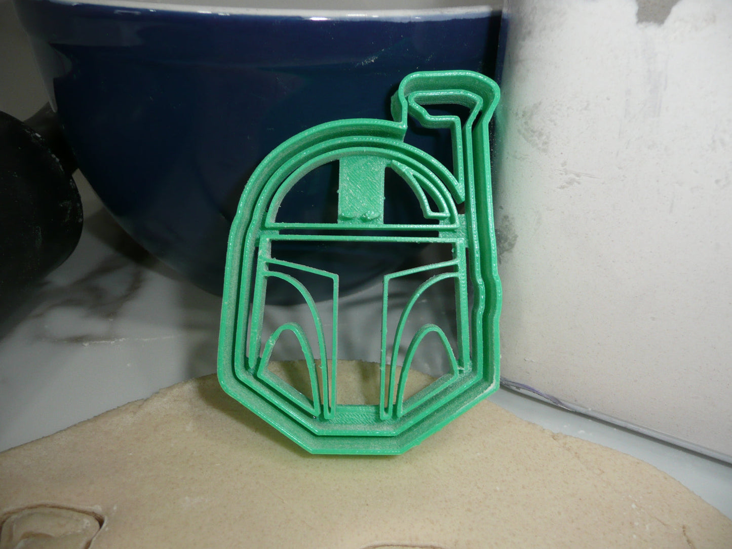 Mandalorian Star Wars Theme TV Show Set of 3 Cookie Cutters Made in USA PR1986