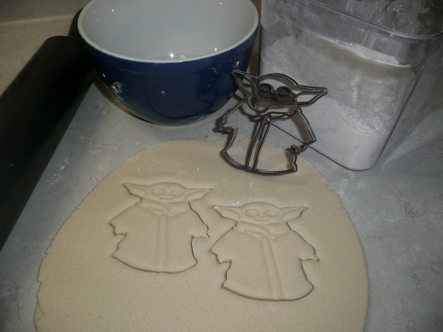 Mandalorian Star Wars Theme TV Show Set of 3 Cookie Cutters Made in USA PR1986