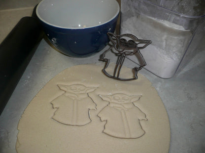 Mandalorian Star Wars Theme TV Show Set of 3 Cookie Cutters Made in USA PR1986