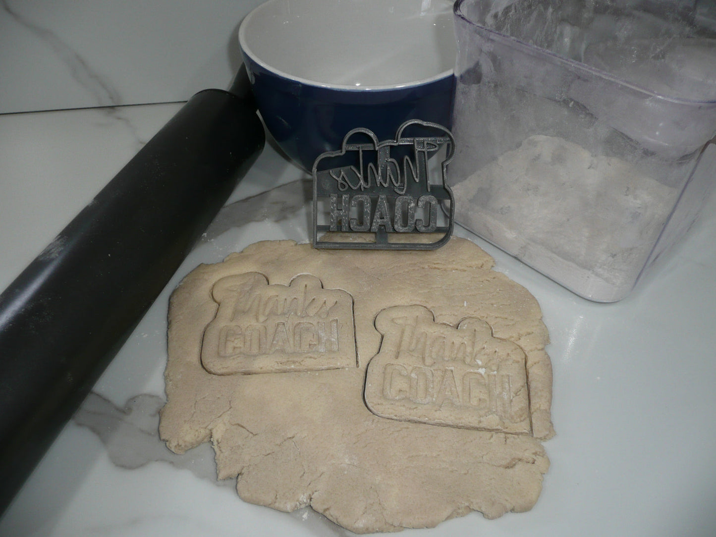 Thanks Coach Basketball Team Set Of 4 Cookie Cutters Made In USA PR1998