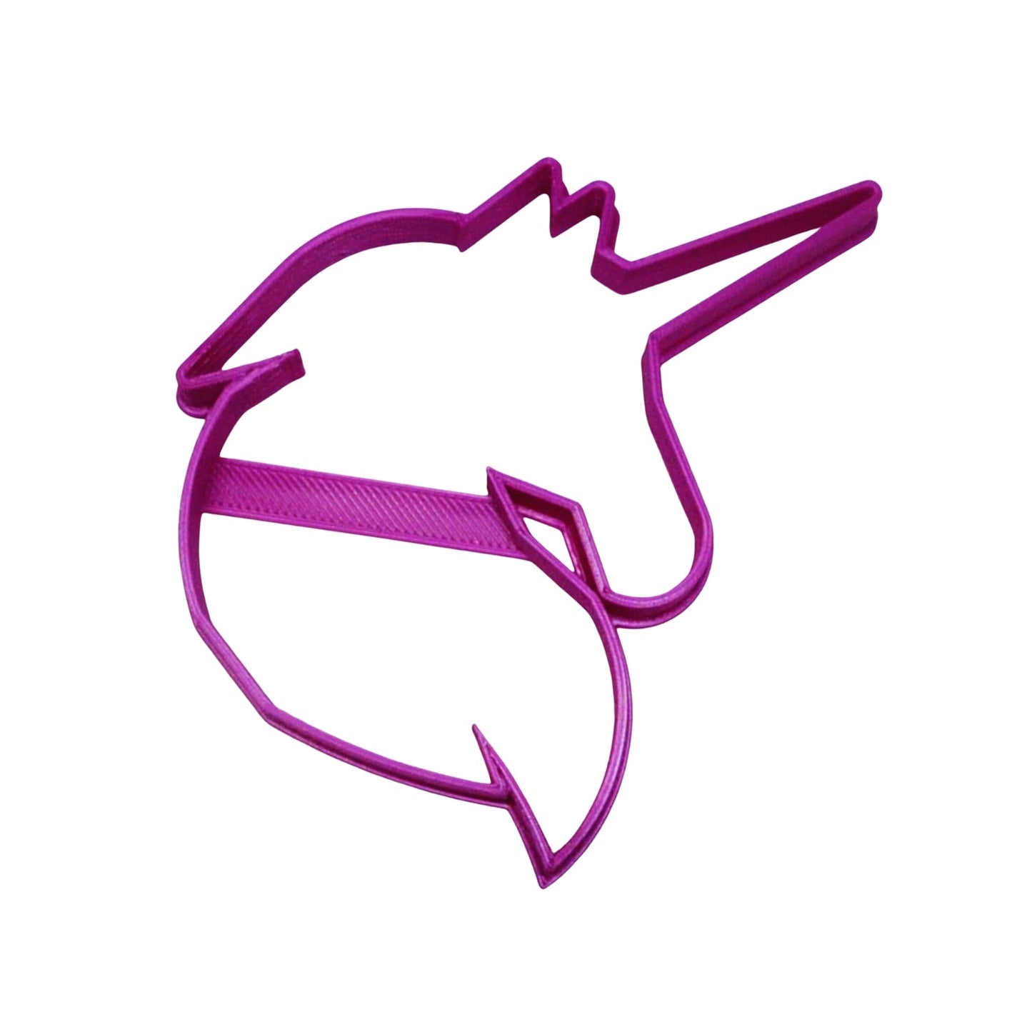Unicorn Face Head Outline Magical Animal Cookie Cutter Made In USA PR2043
