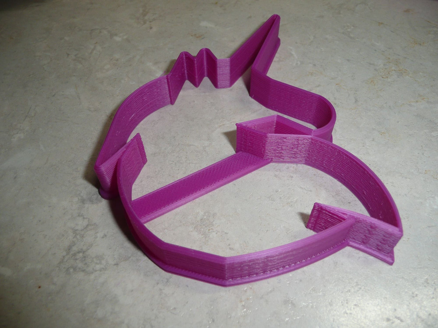 Unicorn Face Head Outline Magical Animal Cookie Cutter Made In USA PR2043