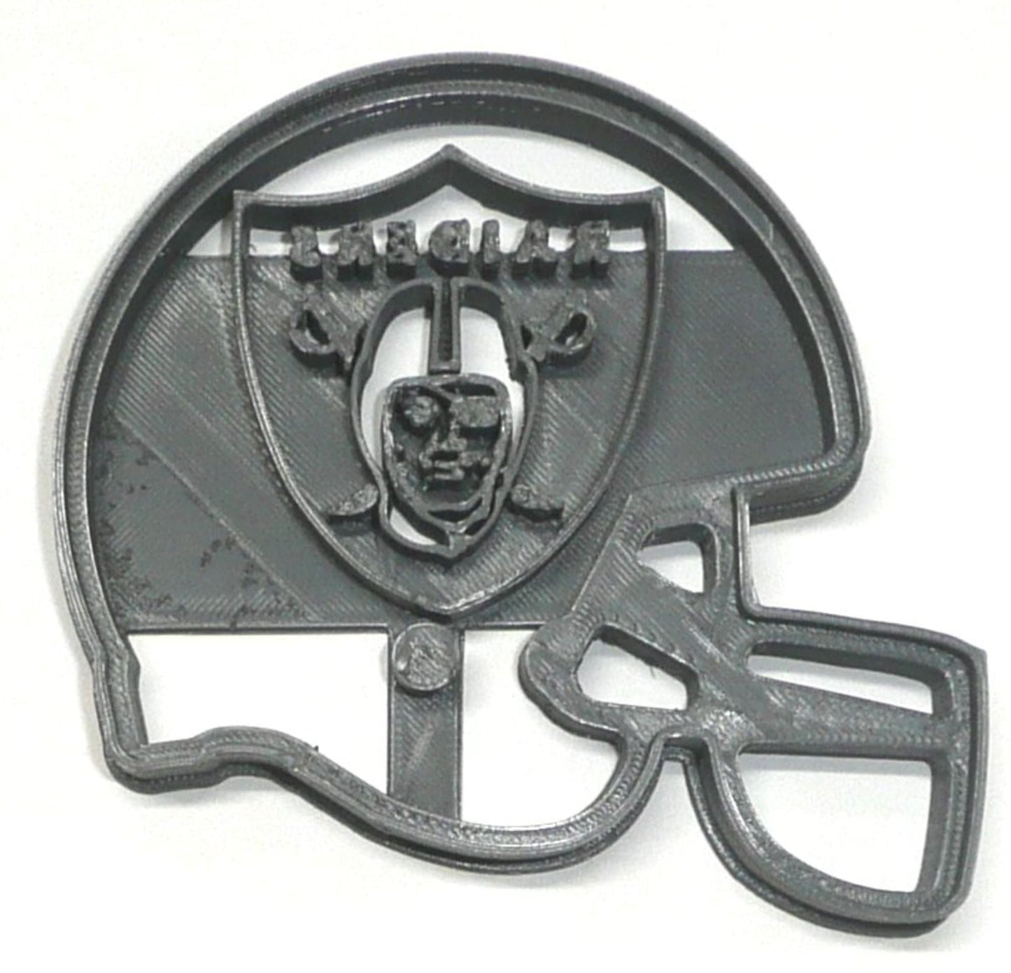 Las Vegas Raiders Helmet NFL Football Team Cookie Cutter Made In USA PR2083