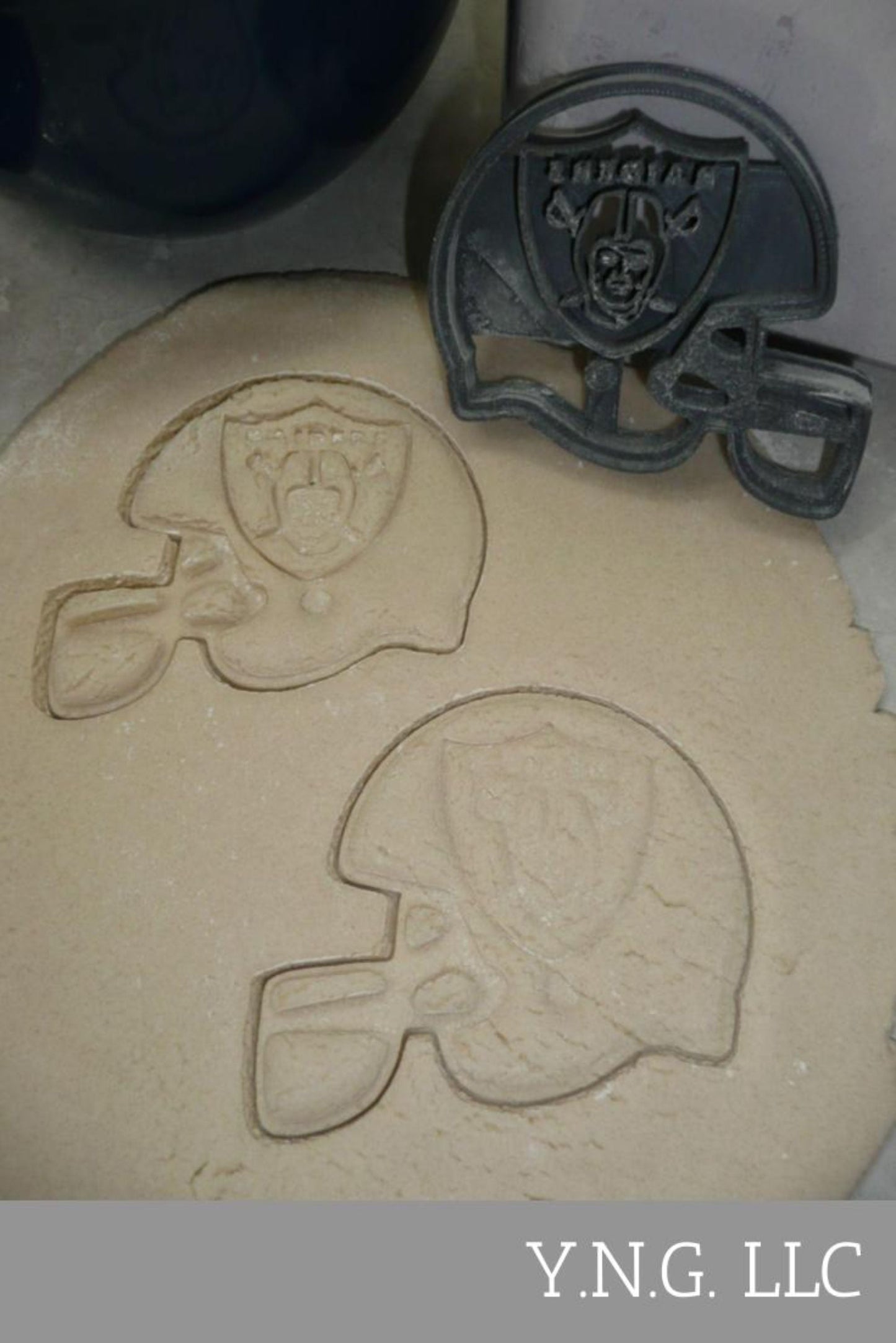 Las Vegas Raiders Helmet NFL Football Team Cookie Cutter Made In USA PR2083