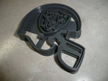 6x Las Vegas Raiders Fondant Cutter Cupcake Topper 1.75 IN USA FD2083