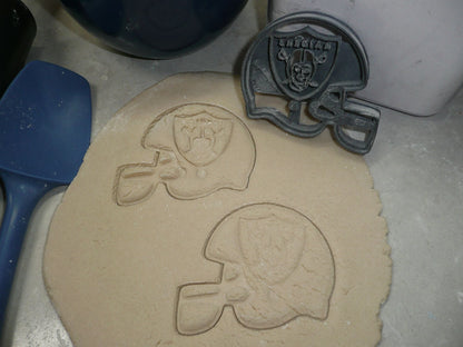 Las Vegas Raiders Helmet NFL Football Team Cookie Cutter Made In USA PR2083