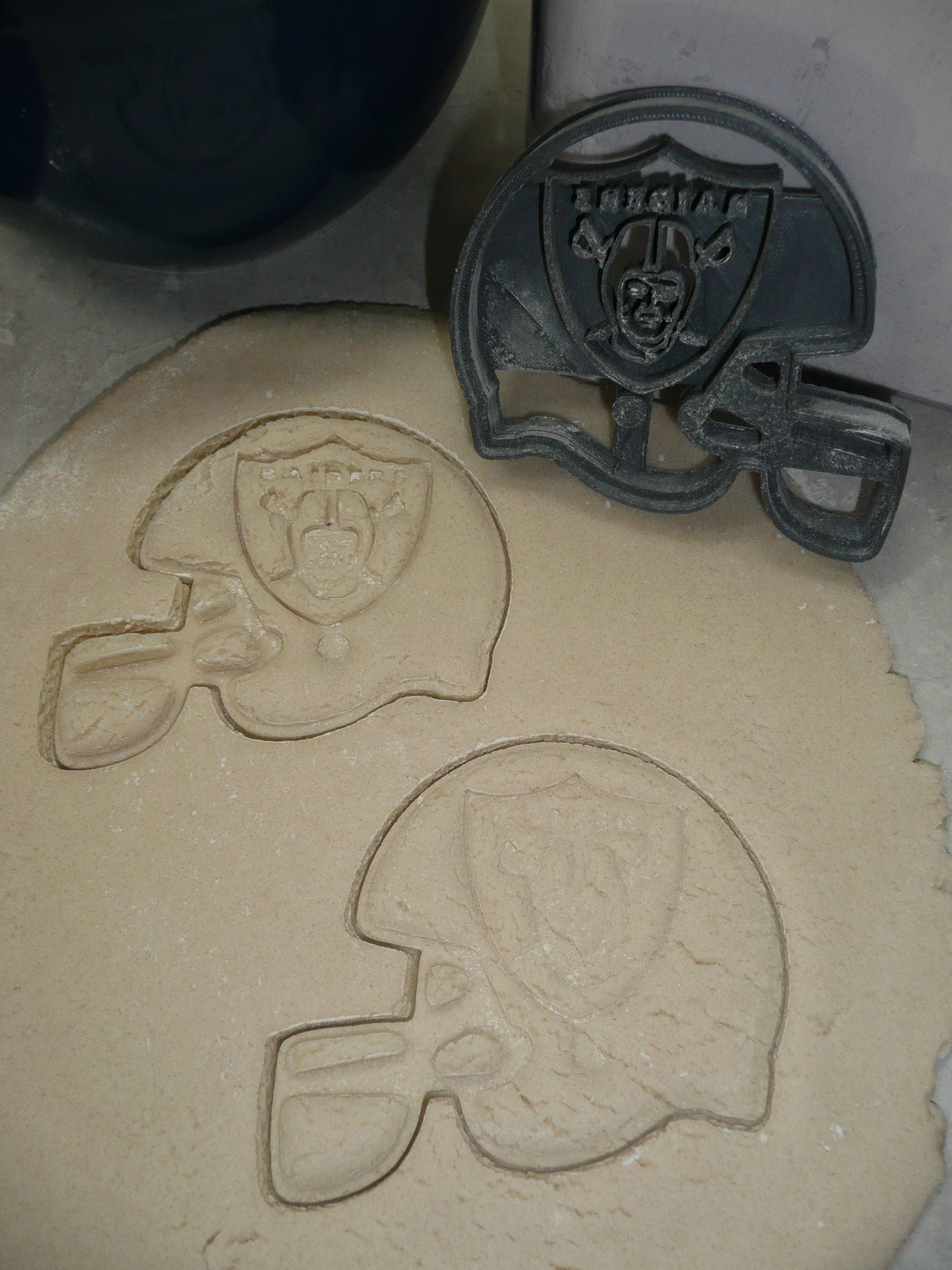 Las Vegas Raiders Helmet NFL Football Team Cookie Cutter Made In USA PR2083