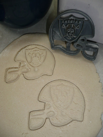 Las Vegas Raiders Helmet NFL Football Team Cookie Cutter Made In USA PR2083