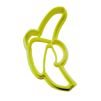 Half Peeled Banana Fruit Healthy Food Plantain Cookie Cutter Made In USA PR2106