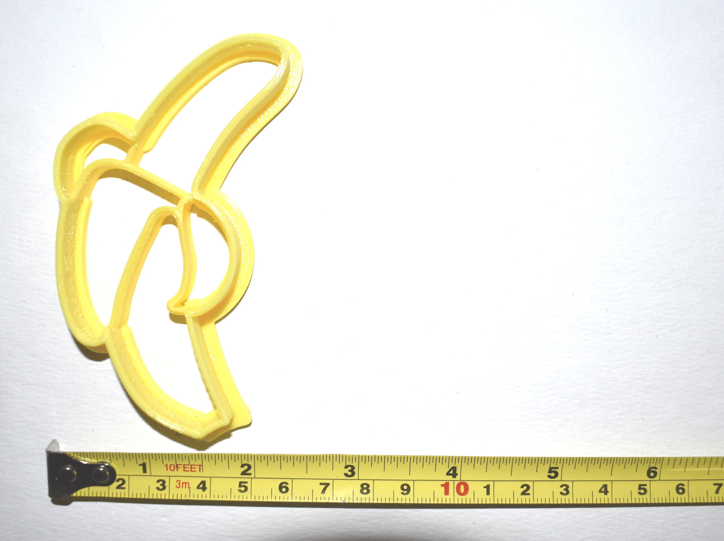 Half Peeled Banana Fruit Healthy Food Plantain Cookie Cutter Made In USA PR2106