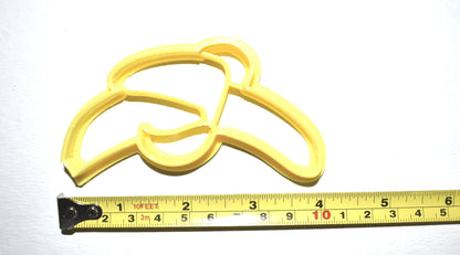 Half Peeled Banana Fruit Healthy Food Plantain Cookie Cutter Made In USA PR2106