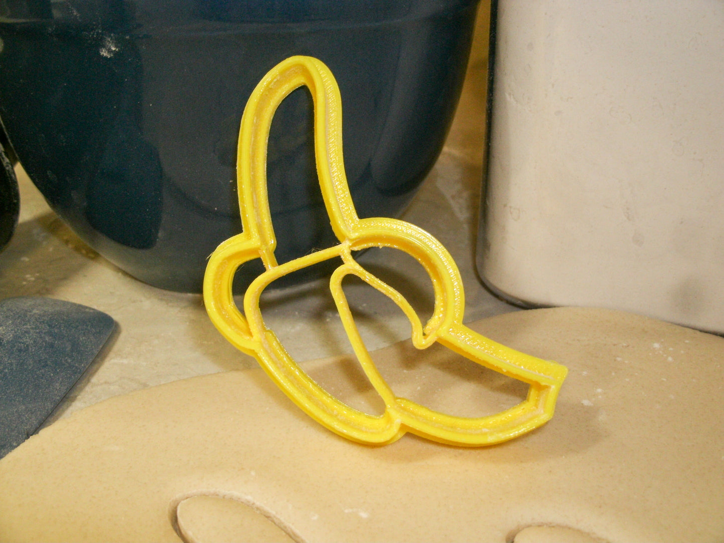 Half Peeled Banana Fruit Healthy Food Plantain Cookie Cutter Made In USA PR2106