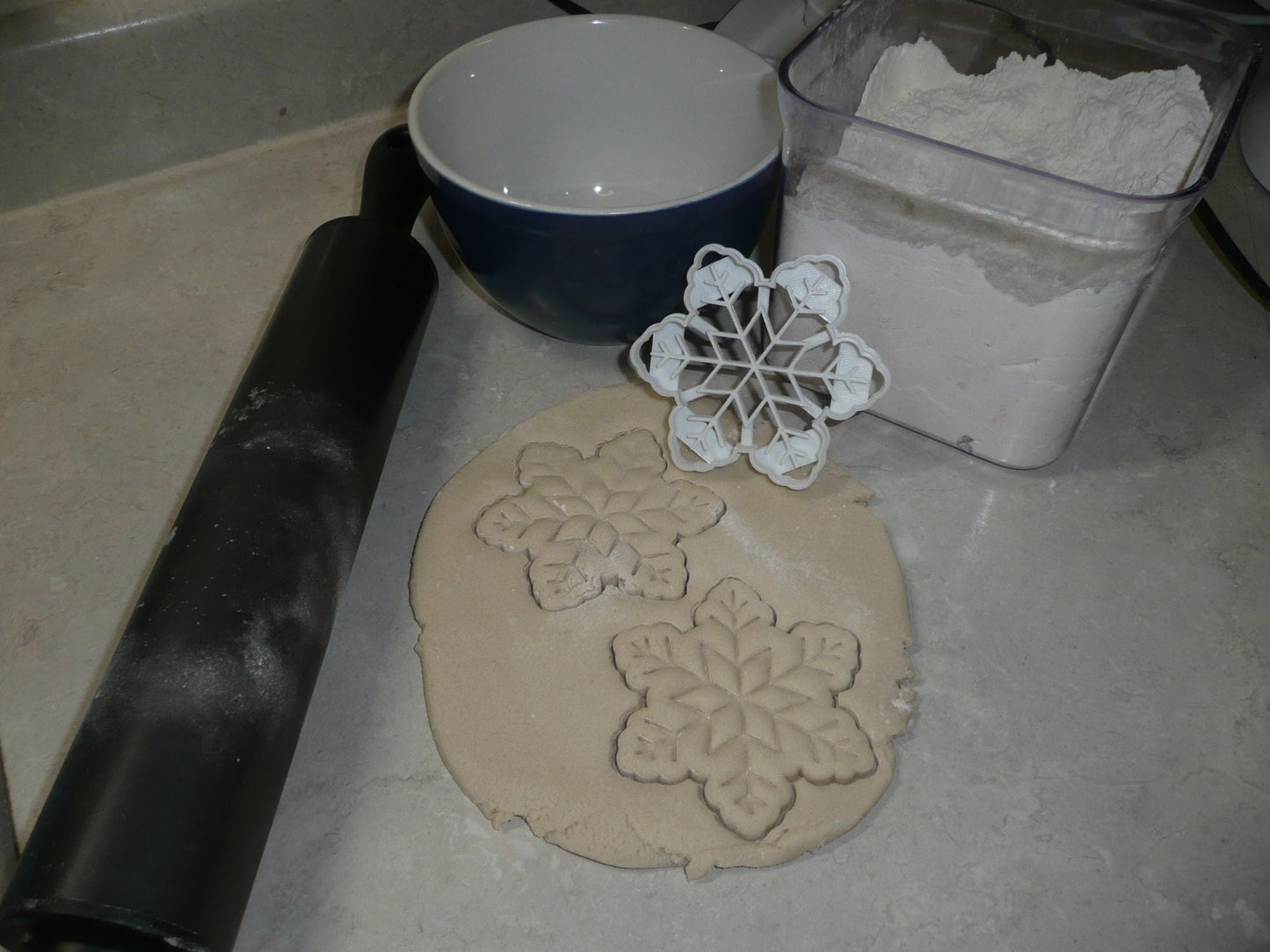 Snowflake Detailed Winter Wonderland Cookie Cutter Made In USA PR2134
