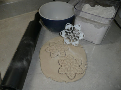 Snowflake Detailed Winter Wonderland Cookie Cutter Made In USA PR2134