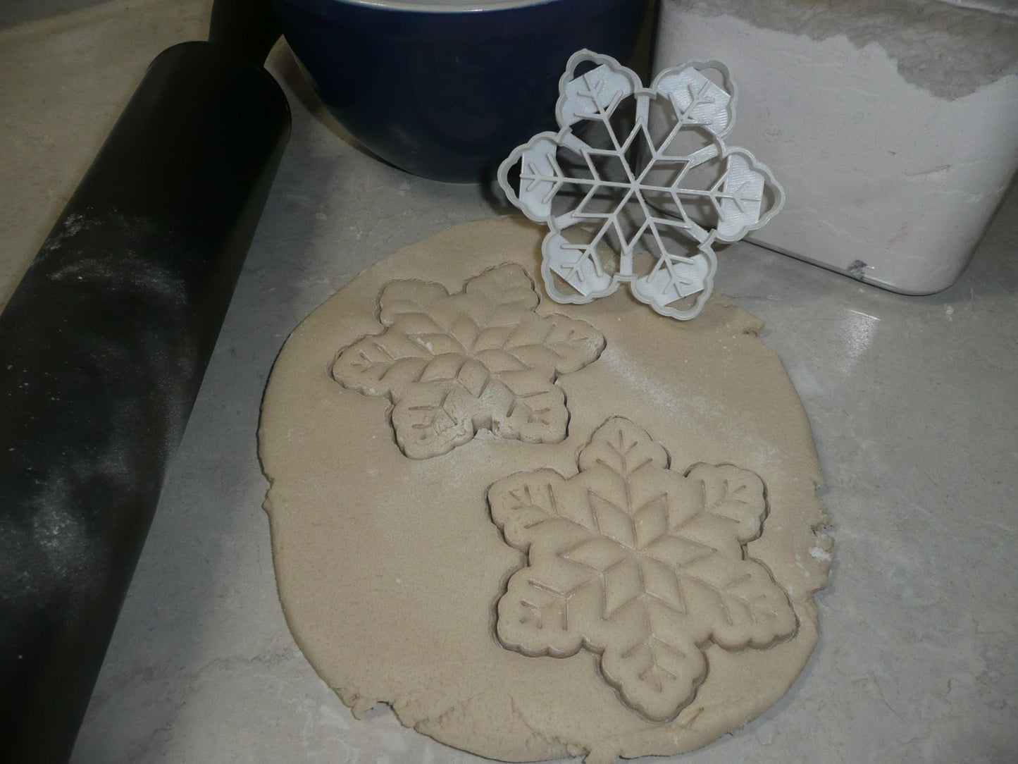 Snowflake Detailed Winter Wonderland Cookie Cutter Made In USA PR2134