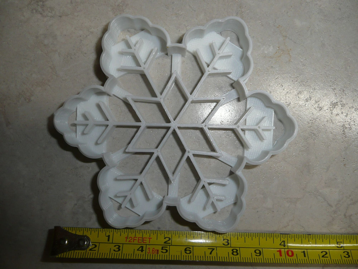Snowflake Detailed Winter Wonderland Cookie Cutter Made In USA PR2134