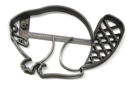 Beaver Detailed Large Rodent Animal Cookie Cutter Made In USA PR2135