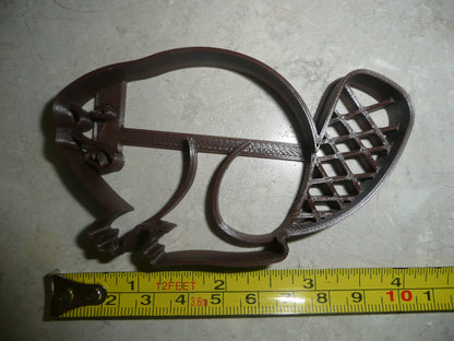 Beaver Detailed Large Rodent Animal Cookie Cutter Made In USA PR2135