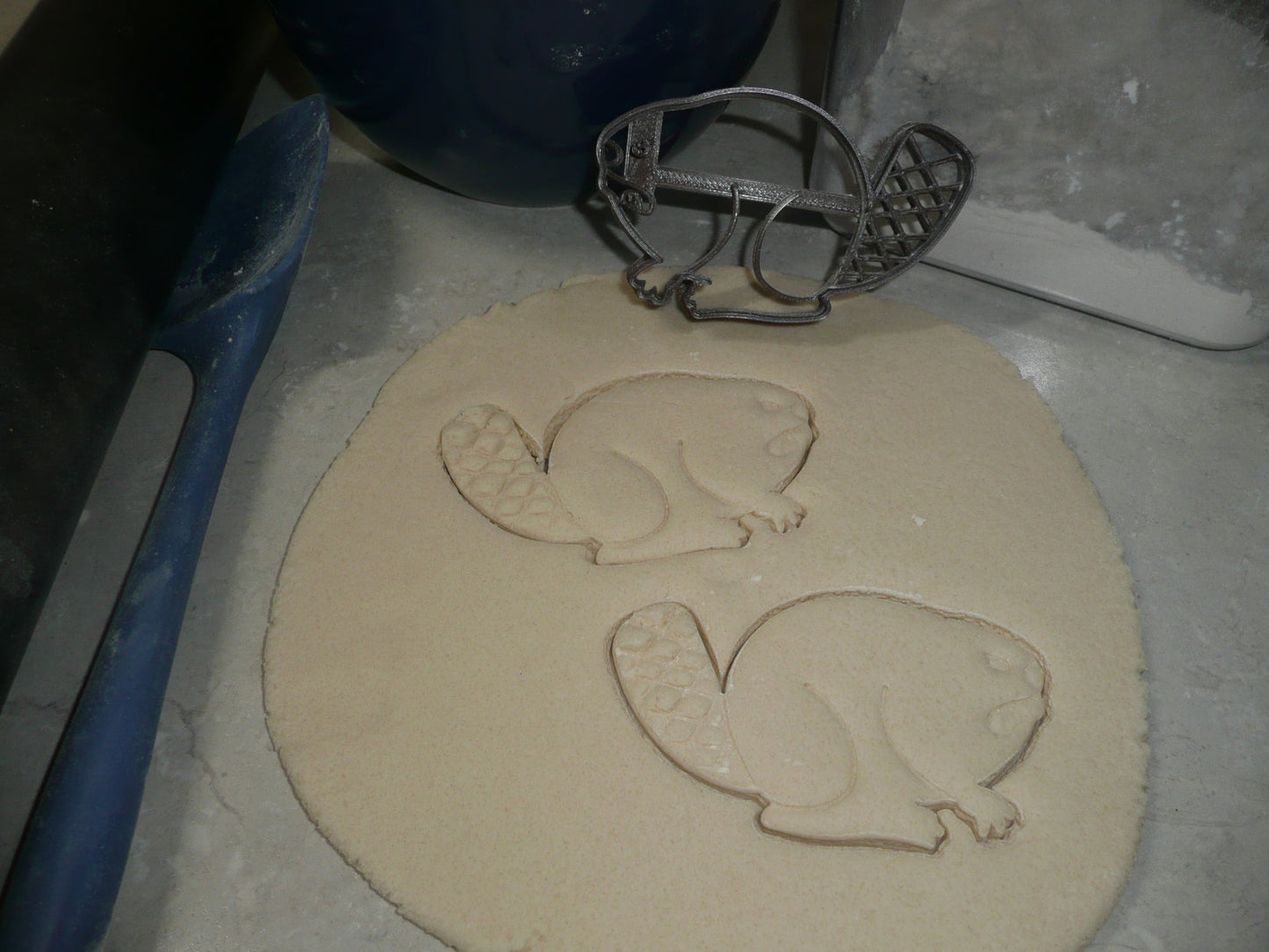 Beaver Detailed Large Rodent Animal Cookie Cutter Made In USA PR2135