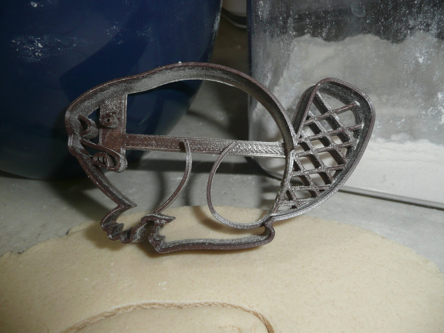Beaver Detailed Large Rodent Animal Cookie Cutter Made In USA PR2135