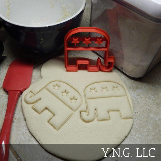 Republican Election Politics Political Elephant Cookie Cutter Made In USA PR2137