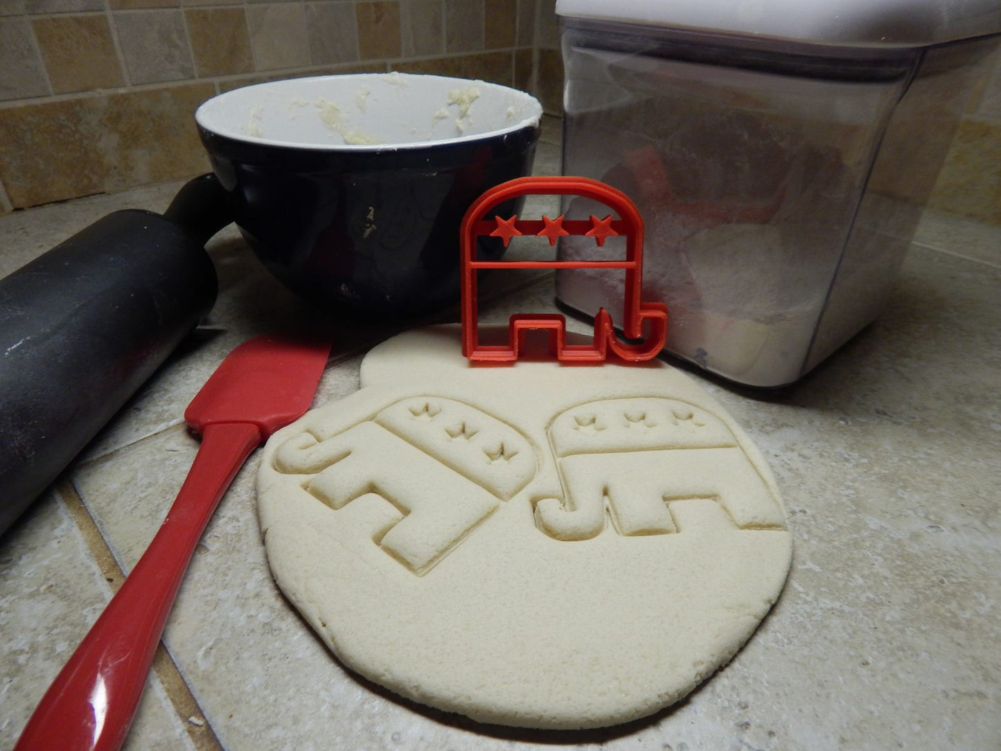 Republican Election Politics Political Elephant Cookie Cutter Made In USA PR2137