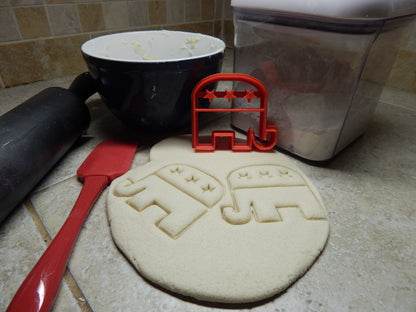 Republican Election Politics Political Elephant Cookie Cutter Made In USA PR2137