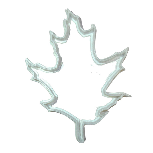 6x Oak Leaf Outline Fall Fondant Cutter Cupcake Topper 1.75 IN USA FD214