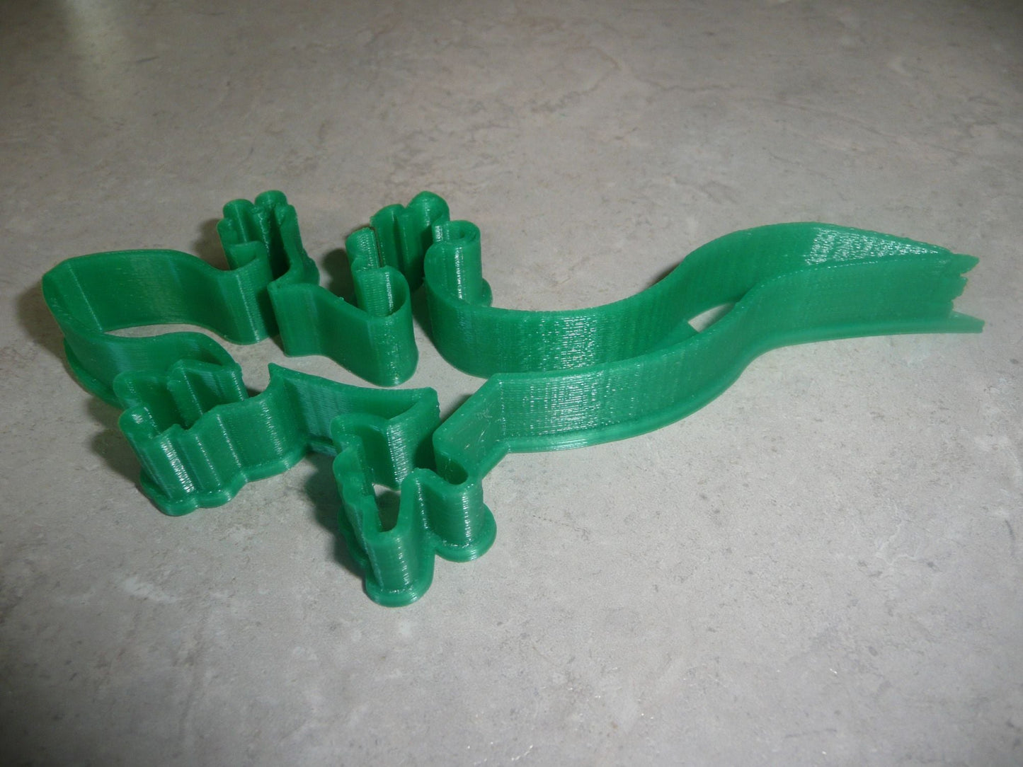 Gecko Lizard Outline Warm Climate Reptile Cookie Cutter Made In USA PR2145