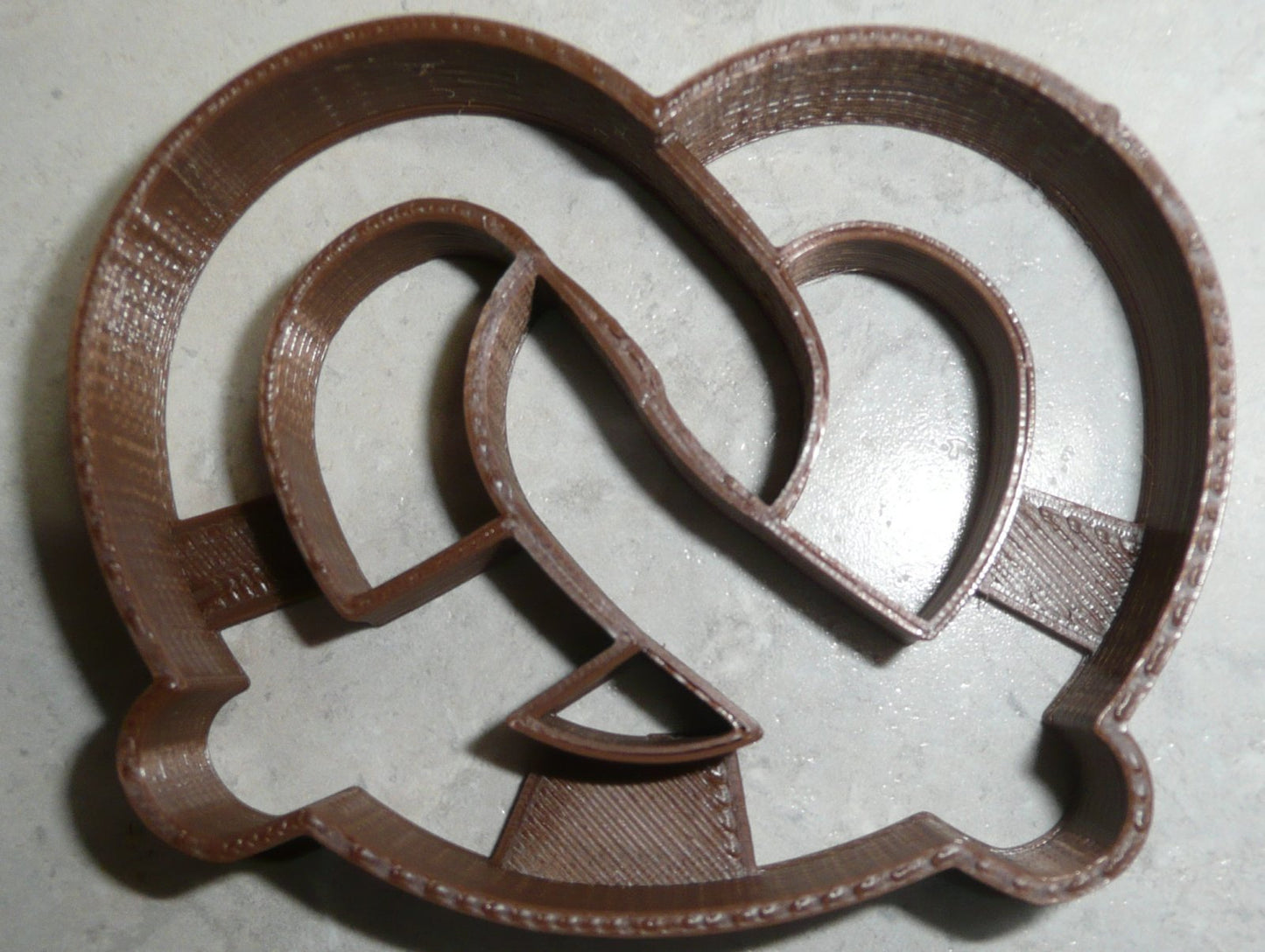 Pretzel Baked Bread Dough Movie Film Snack Food Cookie Cutter Made In USA PR2159