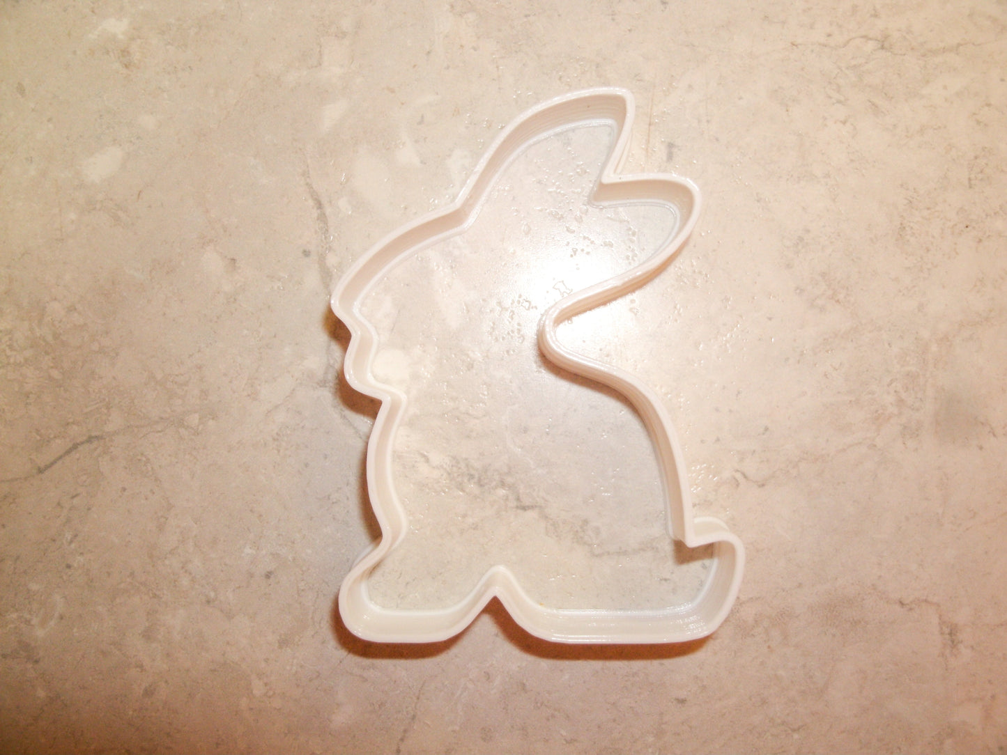 6x Bunny Outline 1 Fondant Cutter Cupcake Topper 1.75 IN USA FD216