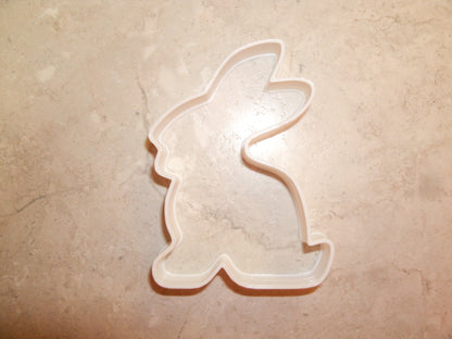 6x Bunny Outline 1 Fondant Cutter Cupcake Topper 1.75 IN USA FD216