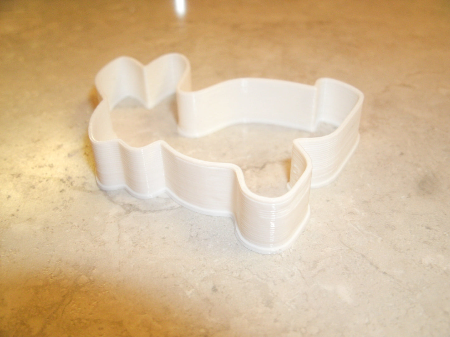 6x Bunny Outline 1 Fondant Cutter Cupcake Topper 1.75 IN USA FD216