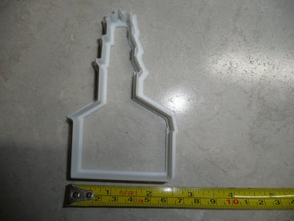 Church Outline Cookie Cutter and Detailed Stamp Set of 2 Made In USA PR2170