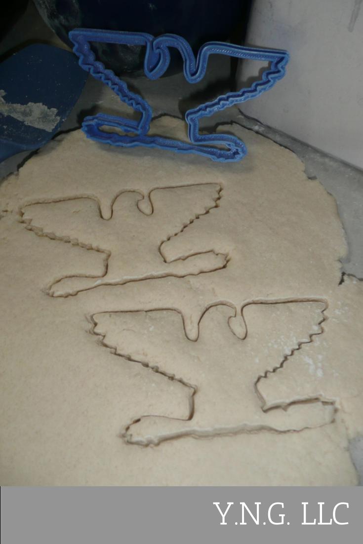 Full Bird Colonel Outline Military Rank Eagle Cookie Cutter Made In US ...