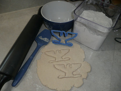 Full Bird Colonel Outline Military Rank Eagle Cookie Cutter Made In USA PR2178