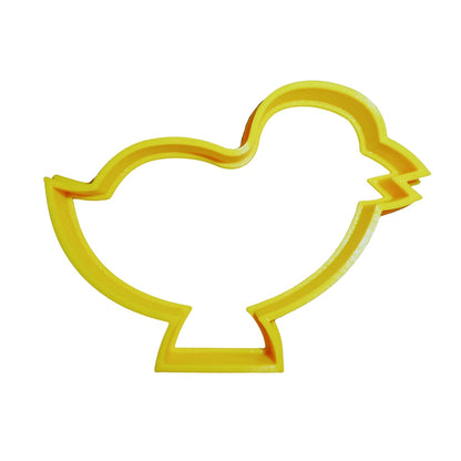 6x Baby Chick Outline Fondant Cutter Cupcake Topper 1.75 IN USA FD218