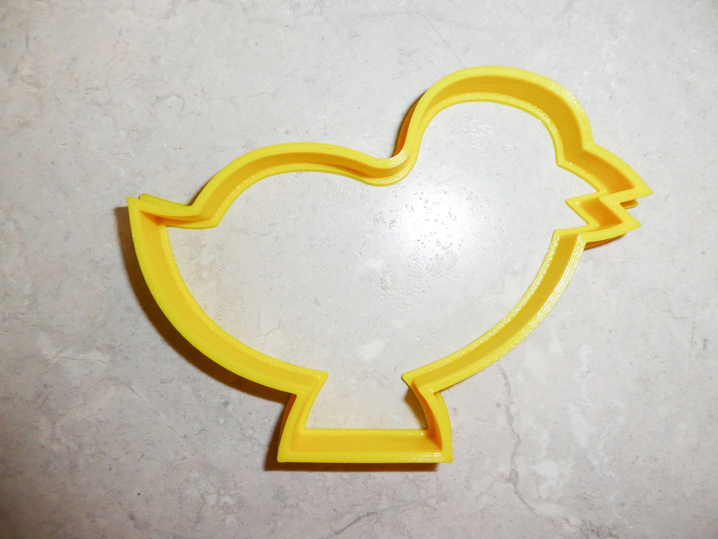 6x Baby Chick Outline Fondant Cutter Cupcake Topper 1.75 IN USA FD218